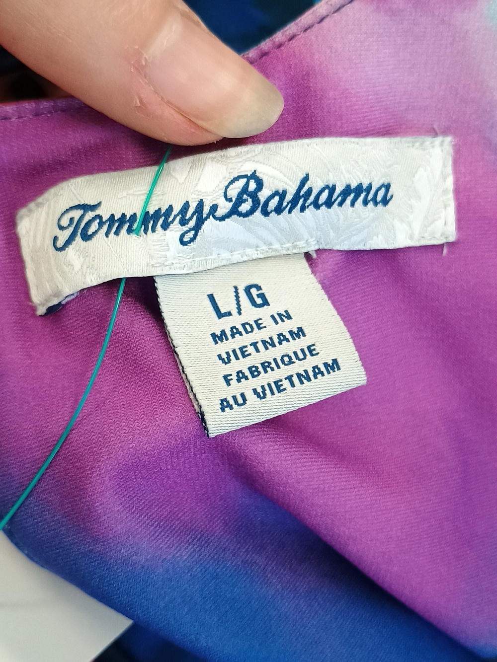 Tommy Bahama Jasmina Blooming Veranda Maxi Dress UPF 30 Size Large EUC - Picture 4 of 5